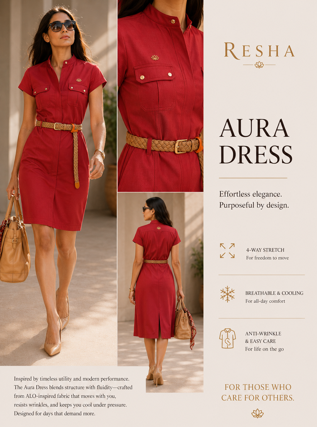 Aura Dress™ Utility medical apparel collection
