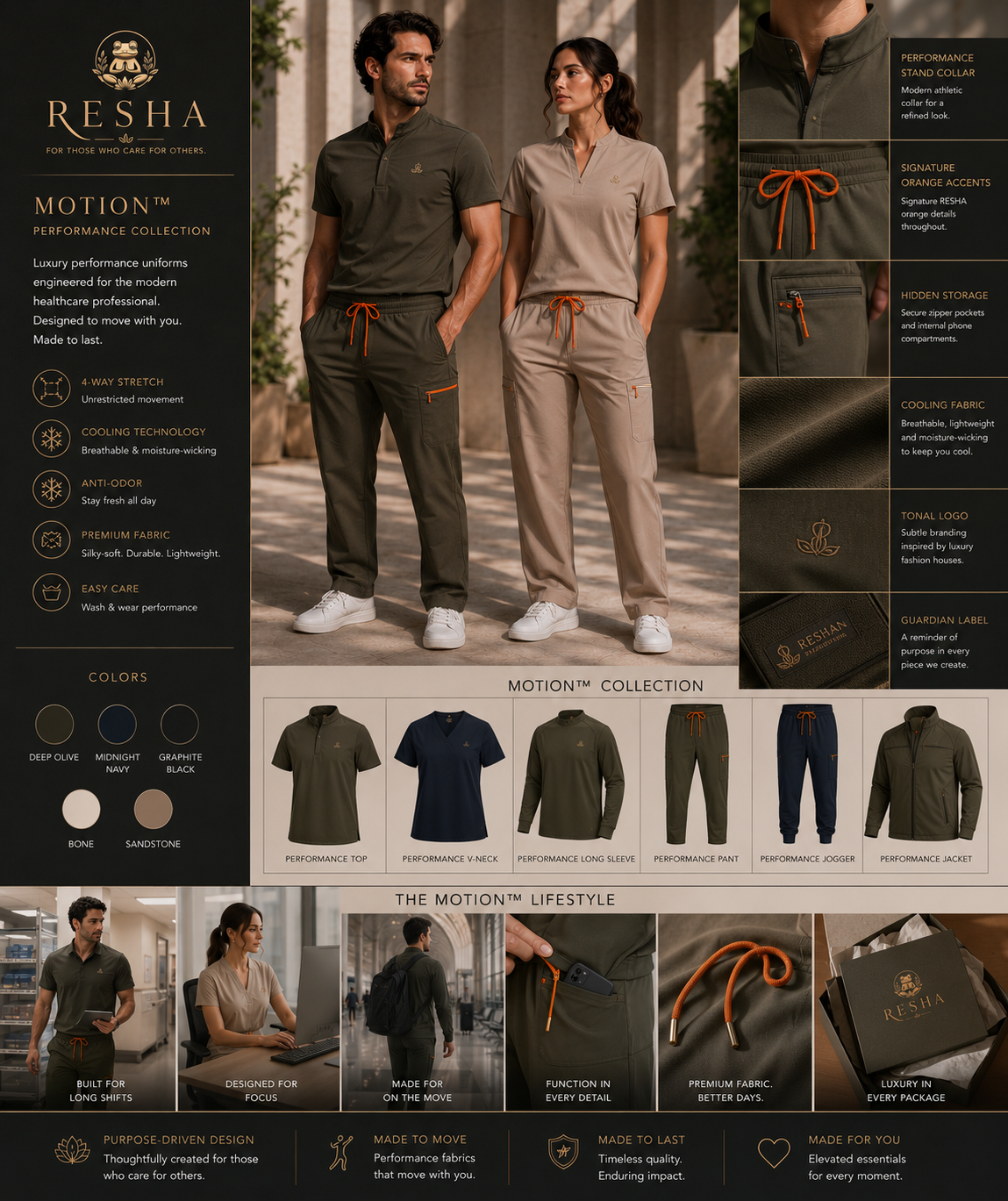 Motion™ lookbook chapter